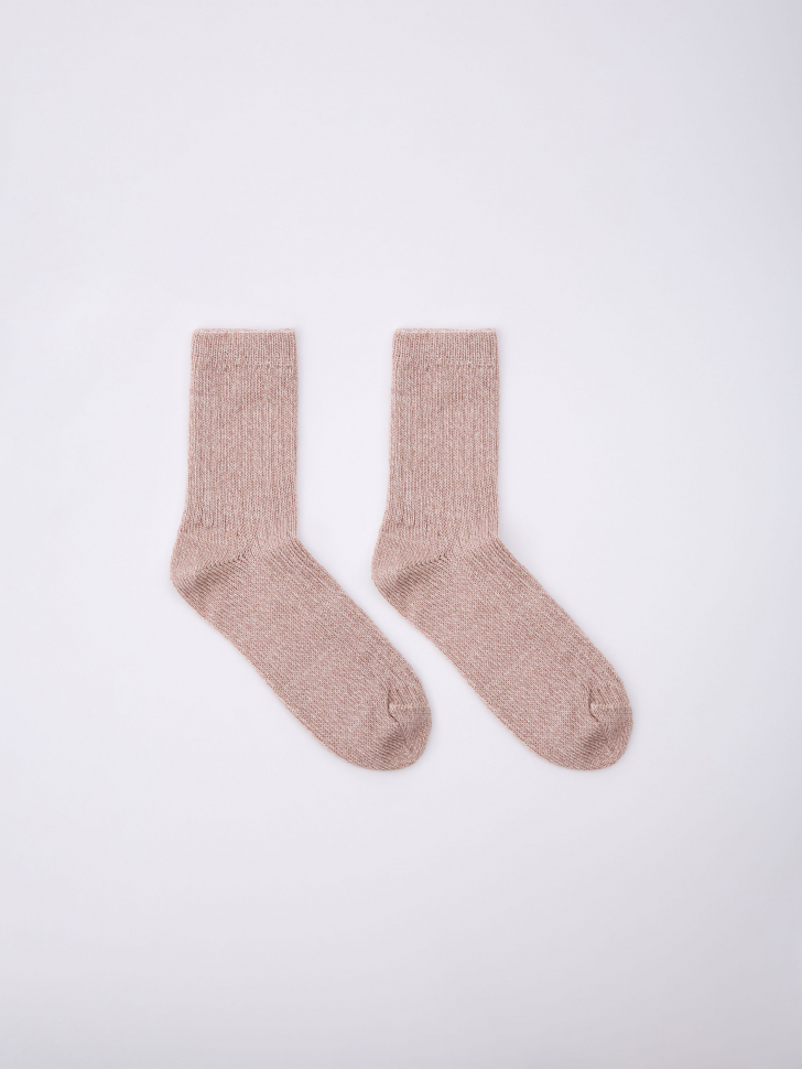 Вязаные носки шерстяные для девочек
