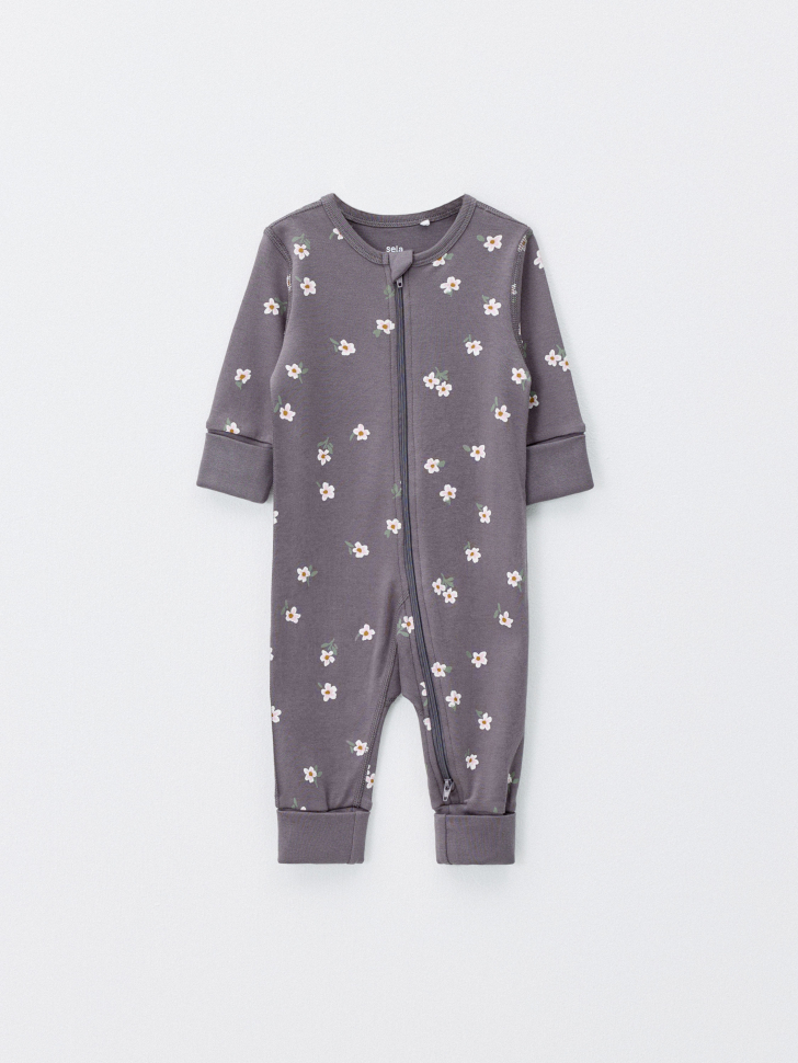 Трикотажный комбинезон с принтом для малышей
Трикотажный комбинезон с принтом для малышей