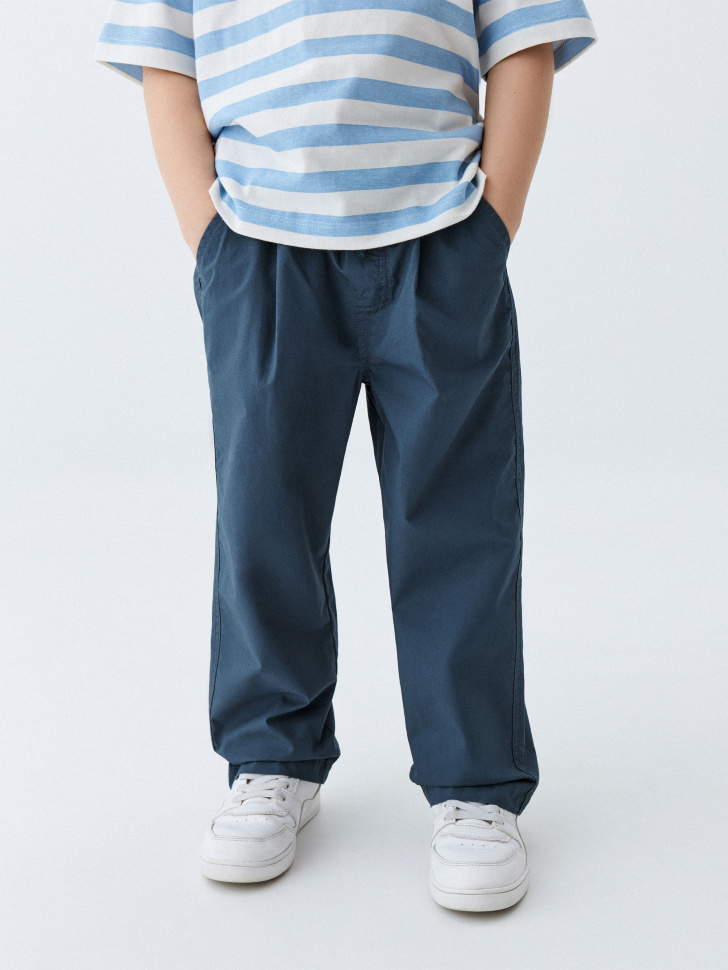 Хлопковые брюки для мальчиков