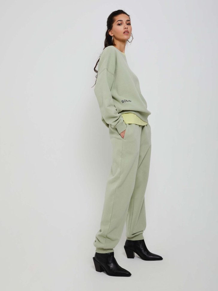 Базовый свитшот оверсайз, Зеленый
Базовый свитшот оверсайз, Зеленый