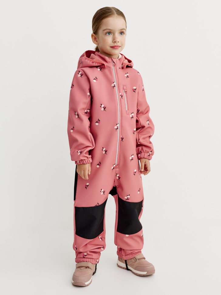Комбинезон из Softshell на флисе для девочек, SL6808041702
Комбинезон из Softshell на флисе для девочек, SL6808041702