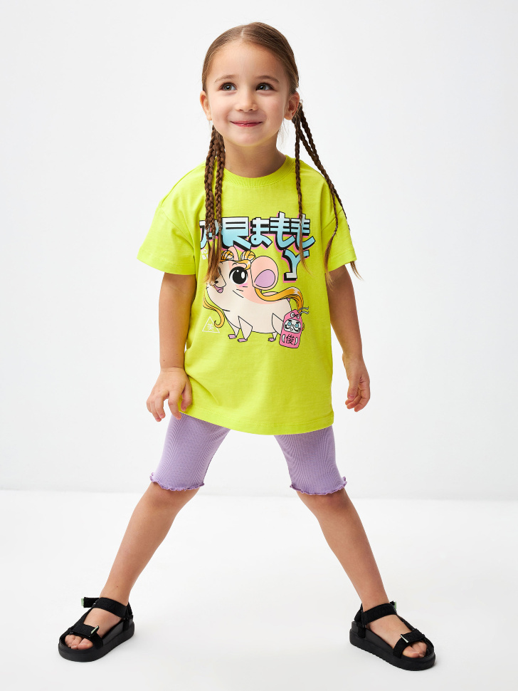 Велосипедки в рубчик для девочек
Велосипедки в рубчик для девочек