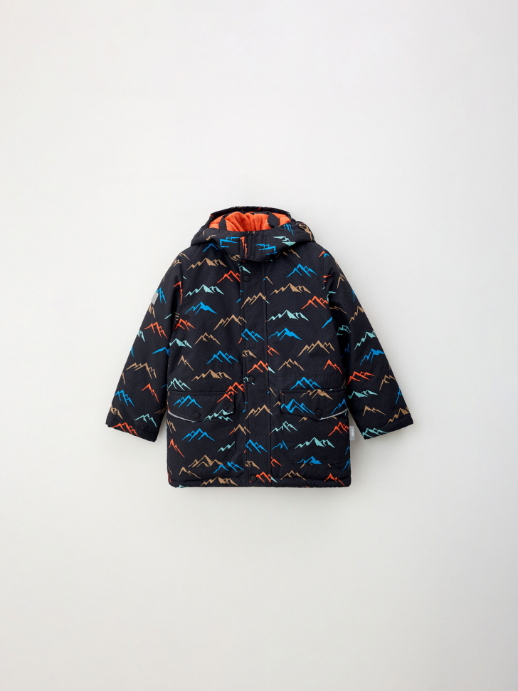 Куртка из технологичной мембраны с лямками для мальчика - фото 6