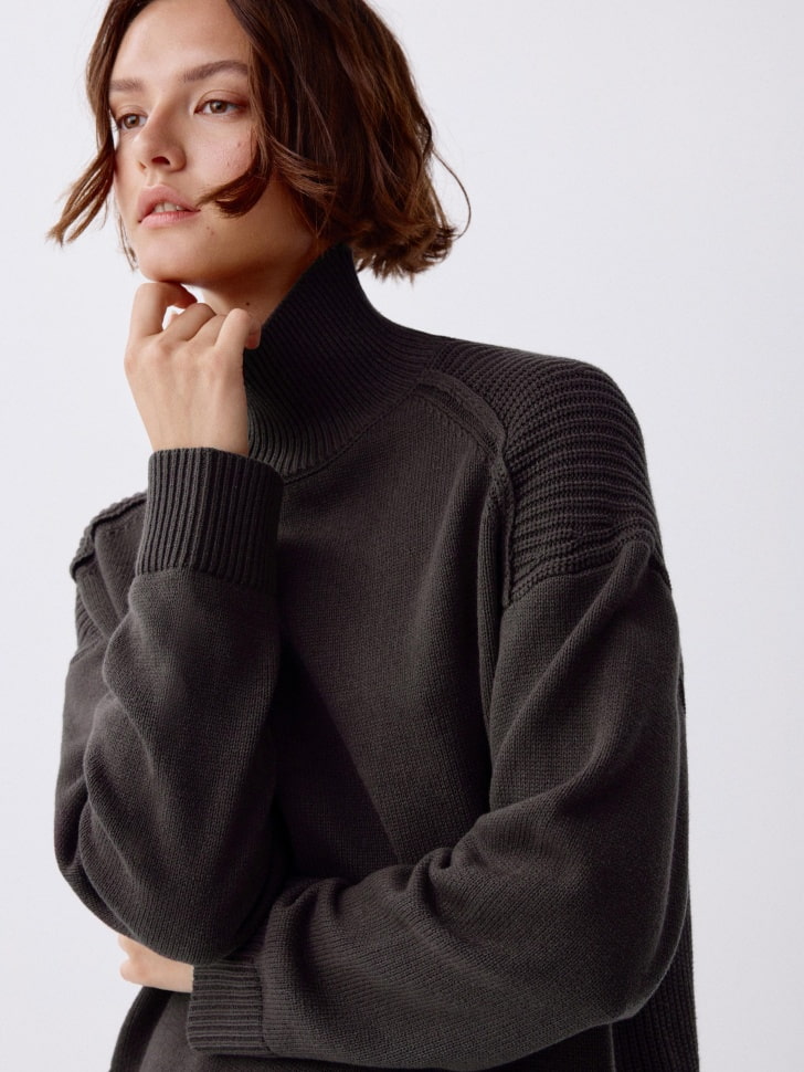 Вязаный джемпер оверсайз, SL5810010642
Вязаный джемпер оверсайз, SL5810010642