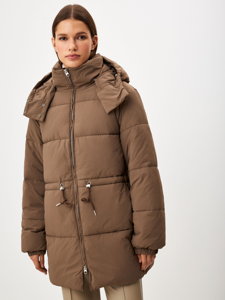 Куртка оверсайз с кулиской на талии, 3810011132
Куртка оверсайз с кулиской на талии, 3810011132