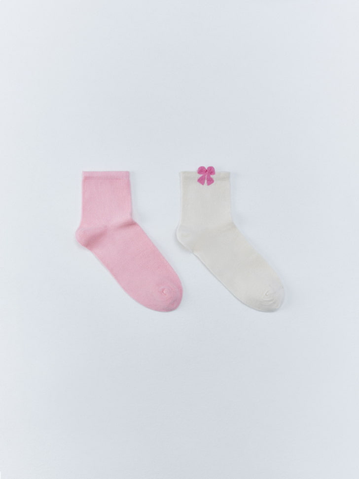 Набор из 2 пар носков для девочек, 5808172432
Набор из 2 пар носков для девочек, 5808172432