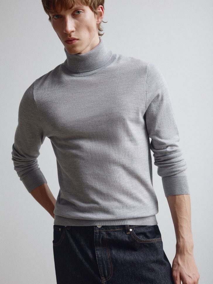 Водолазка из мериносовой шерсти премиум качества, SL5811110604
Водолазка из мериносовой шерсти премиум качества, SL5811110604