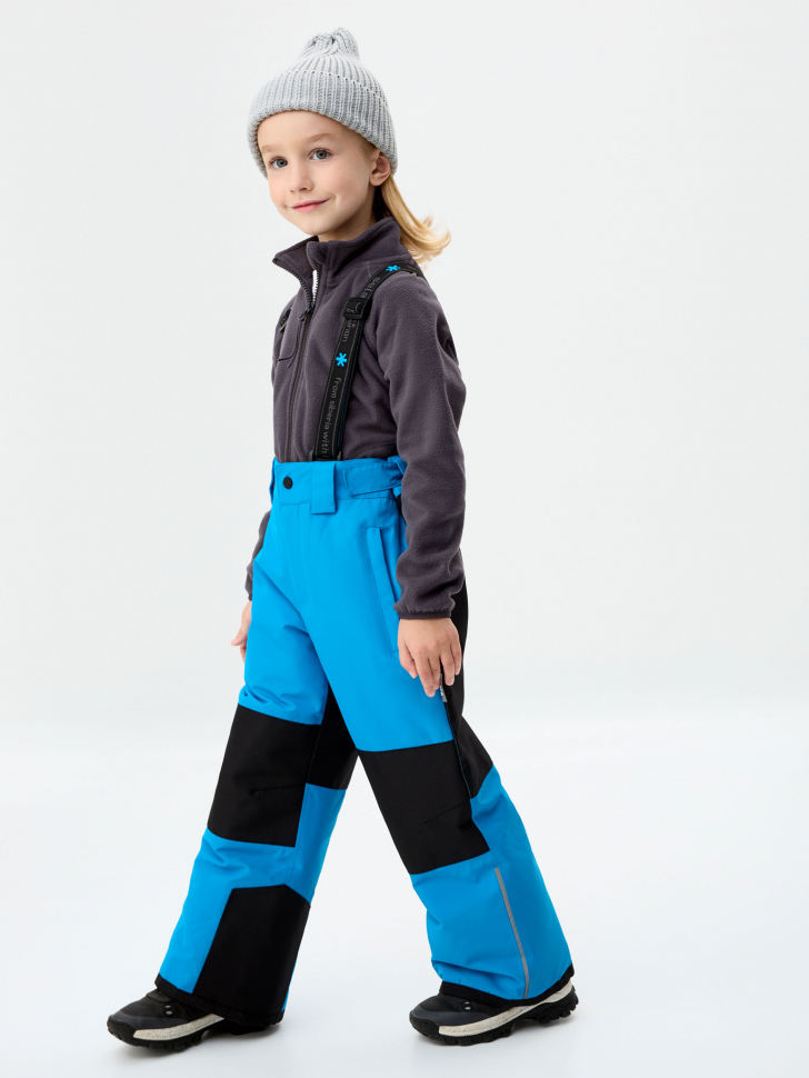 Утепленные брюки из коллекции sela х I'm Siberian детские стеганый анорак из коллекции sela х i’m siberian