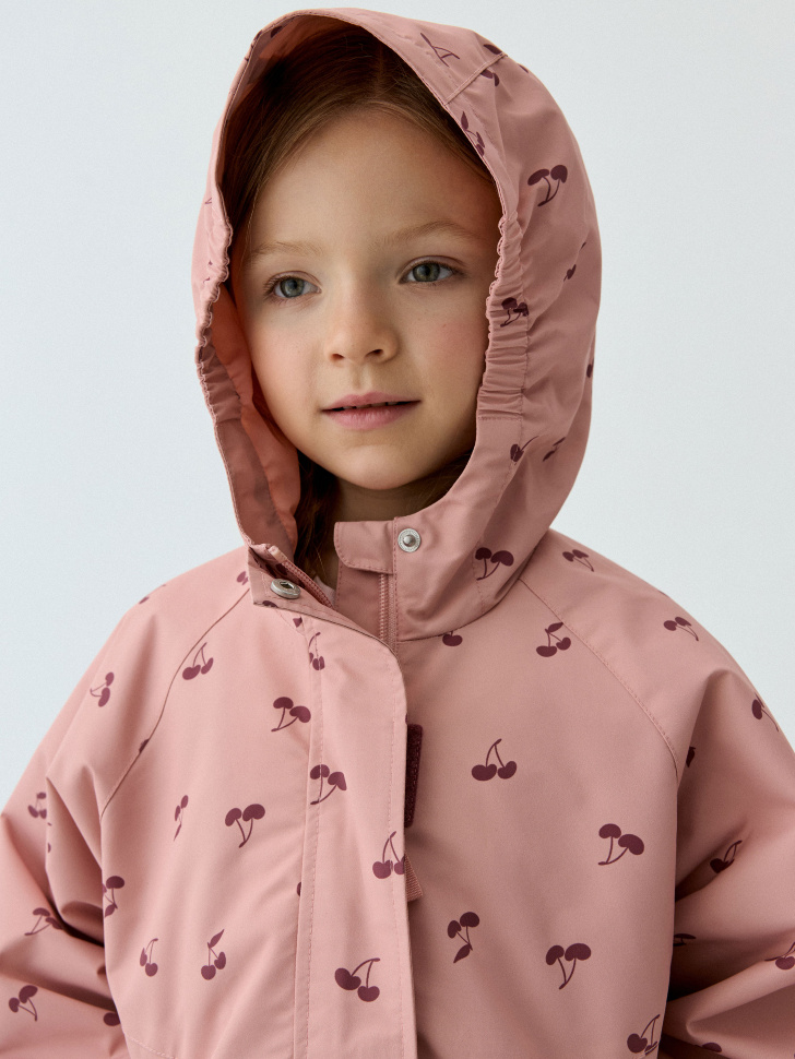 Куртка из технологичной мембраны для девочек - фото 1