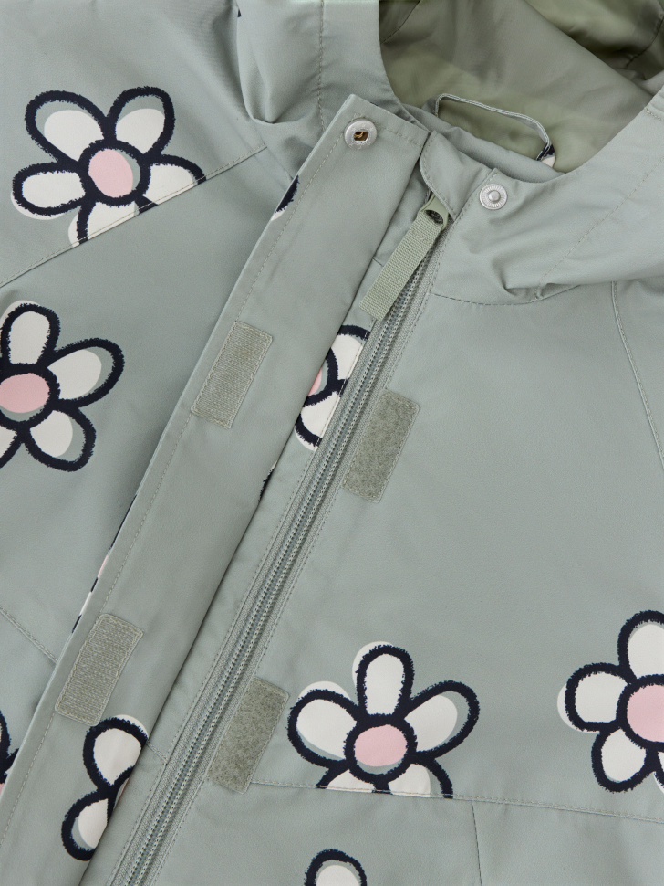 Куртка из технологичной мембраны для девочек - фото 4
