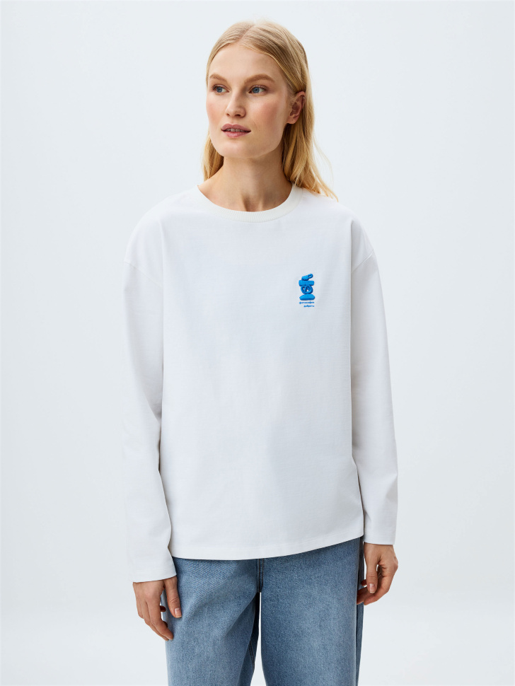 Лонгслив ANNA OVERSIZE FIT с принтом из коллекции sela х буше
Лонгслив ANNA OVERSIZE FIT с принтом из коллекции sela х буше