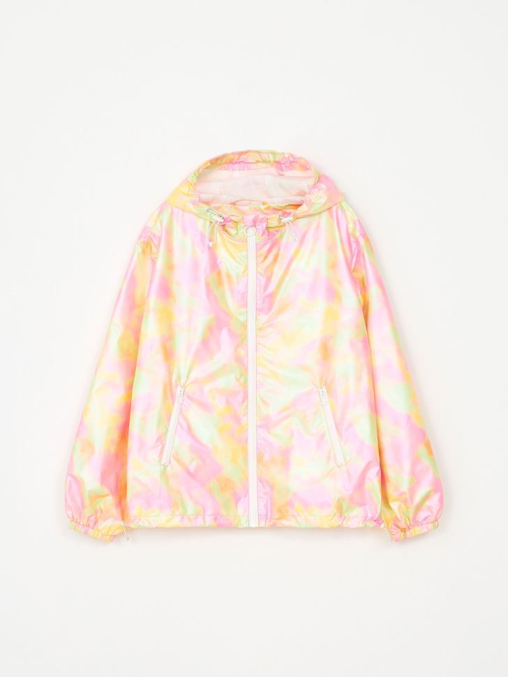 Ветровка с голографическим эффектом для девочек
Ветровка с голографическим эффектом для девочек