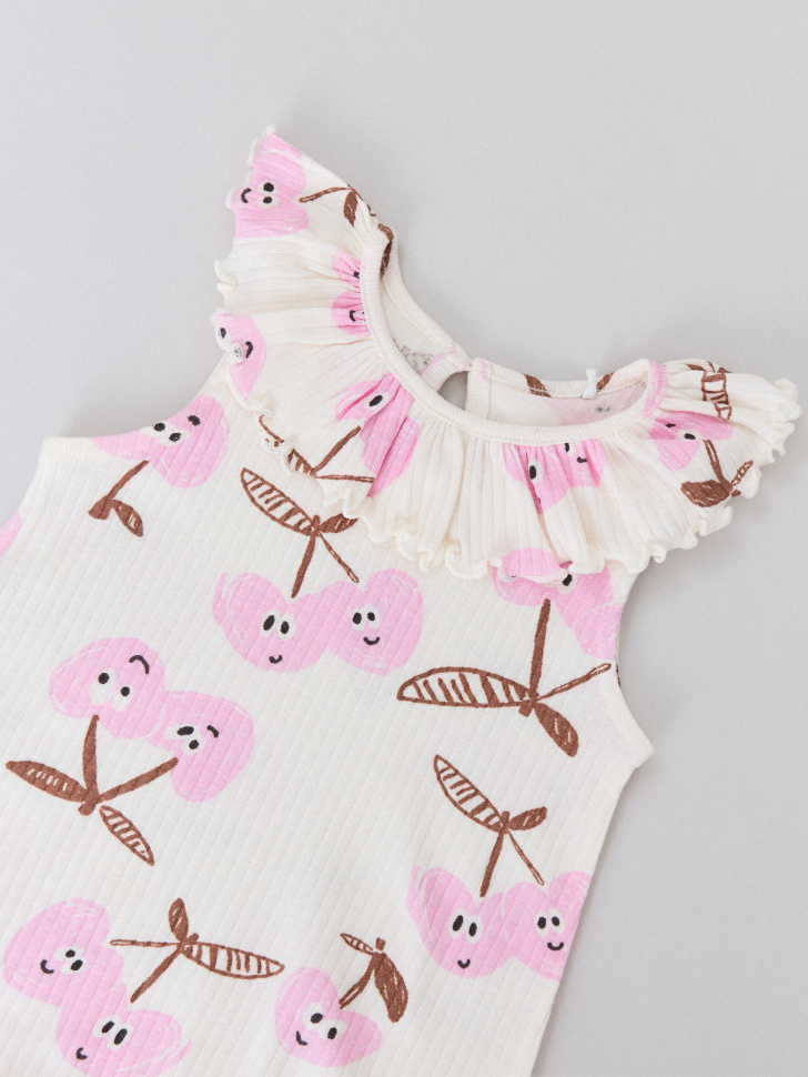 Комплект из блузки и шорт для малышей - фото 4