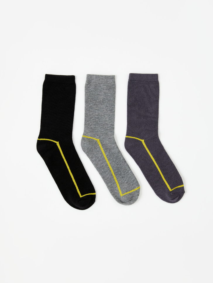 Набор из 3 пар носков для мальчиков, Принт
Набор из 3 пар носков для мальчиков, Принт