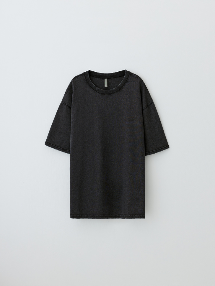 Футболка с эффектом кислотной стирки
Футболка с эффектом кислотной стирки