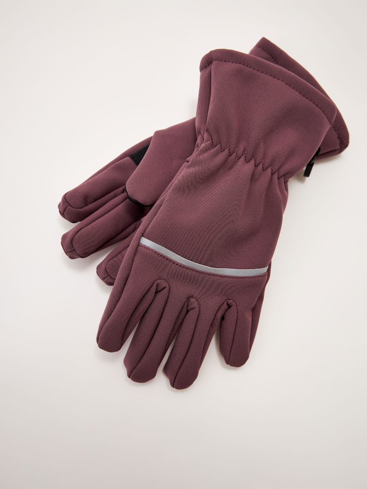 Непромокаемые перчатки softshell для девочек - фото 2