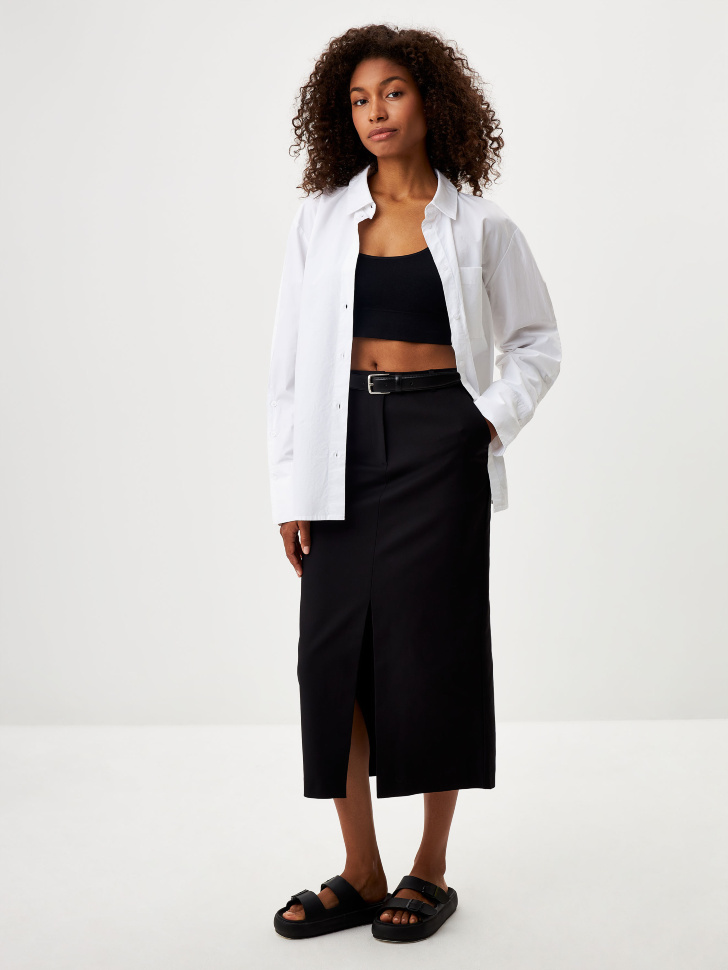 Юбка миди с разрезами
Юбка миди с разрезами