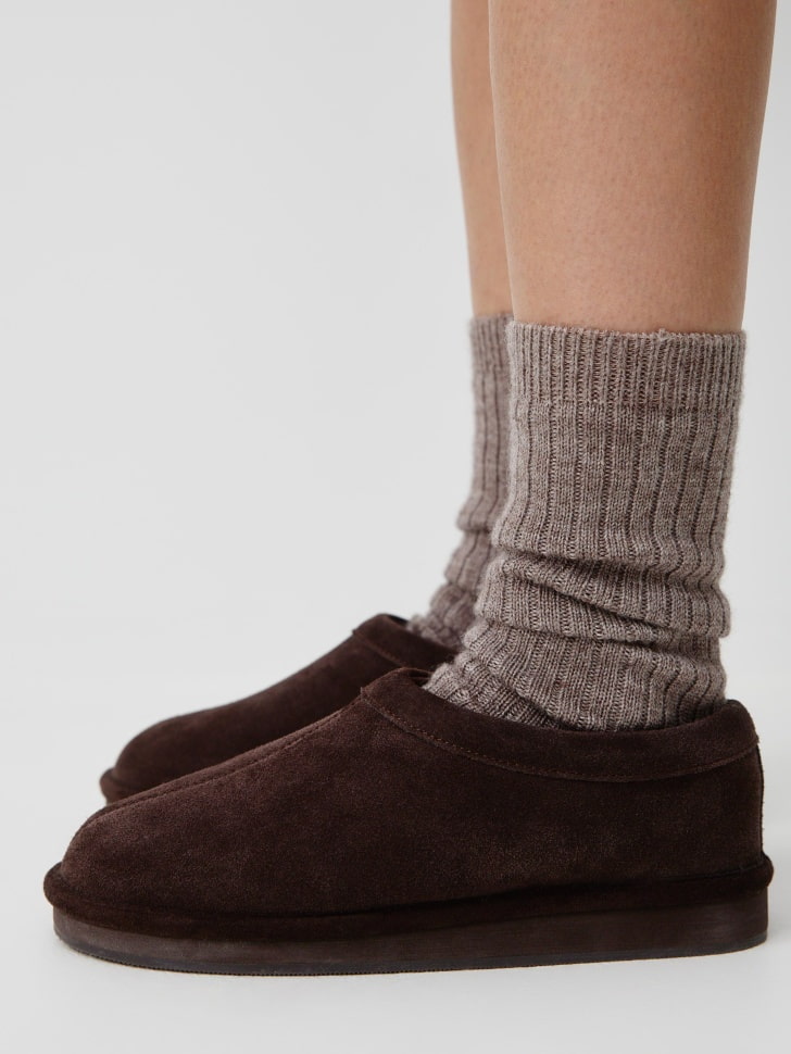 Укороченные угги из натуральной замши, 5810205127
Укороченные угги из натуральной замши, 5810205127