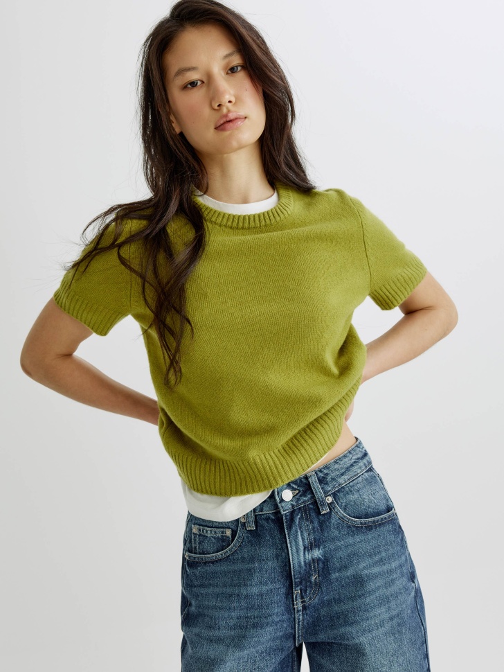 Джемпер с коротким рукавом SELA, арт. 38268