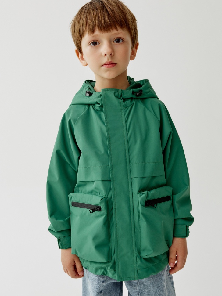 ветровка с капюшоном для мальчиков 4610517518323 фотография