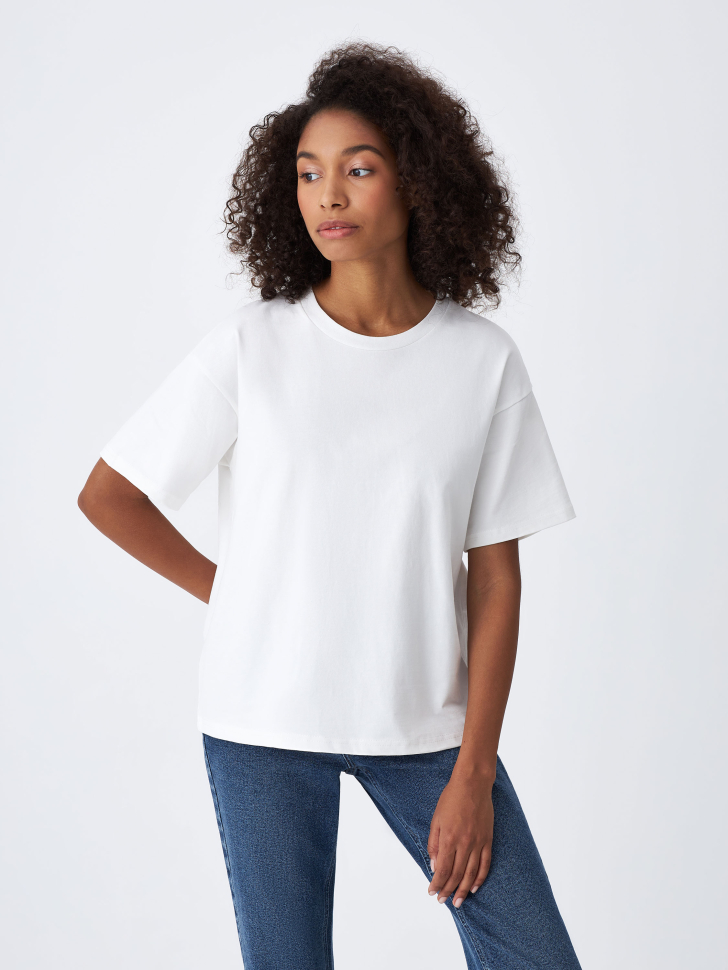

Футболка KATE OVERSIZE FIT, Белый