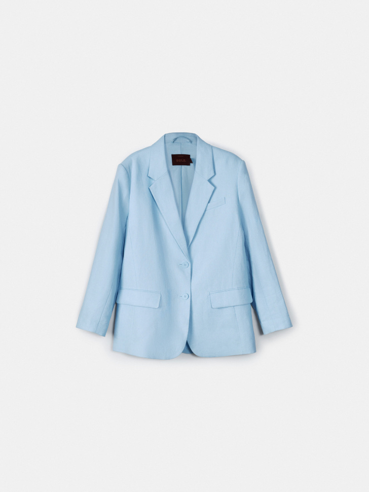 Жакет оверсайз Sela, голубой, арт. 52538