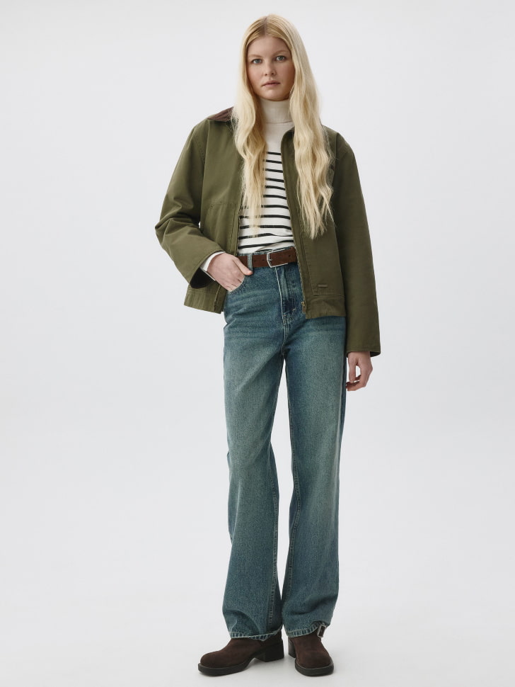 Джинсы STRAIGHT FIT TALL. Фото №7