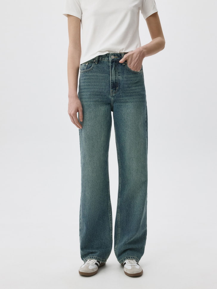 Джинсы STRAIGHT FIT TALL. Фото №4