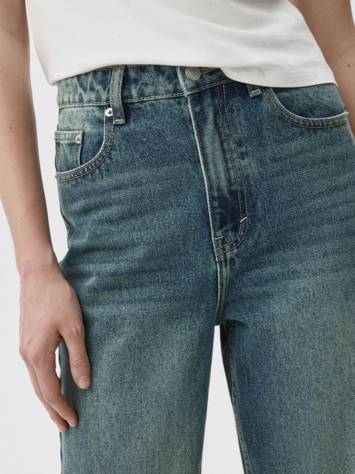 Джинсы STRAIGHT FIT TALL. Фото №8
