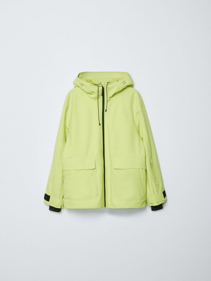 горнолыжная куртка из технологичной мембраны с лямками 4610517111326 оригинал