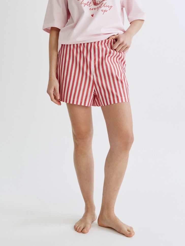 домашние шорты в полоску 4610517371287 фотография