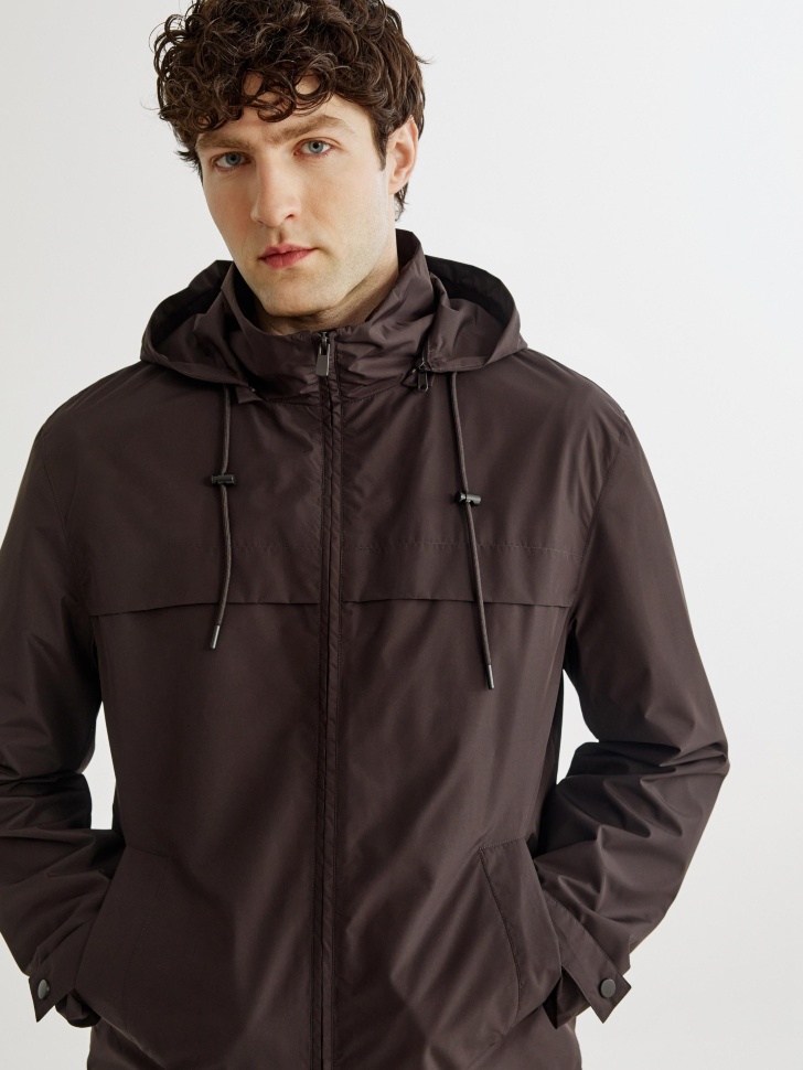 

Легкая ветровка со съемным капюшоном, SL6804111104