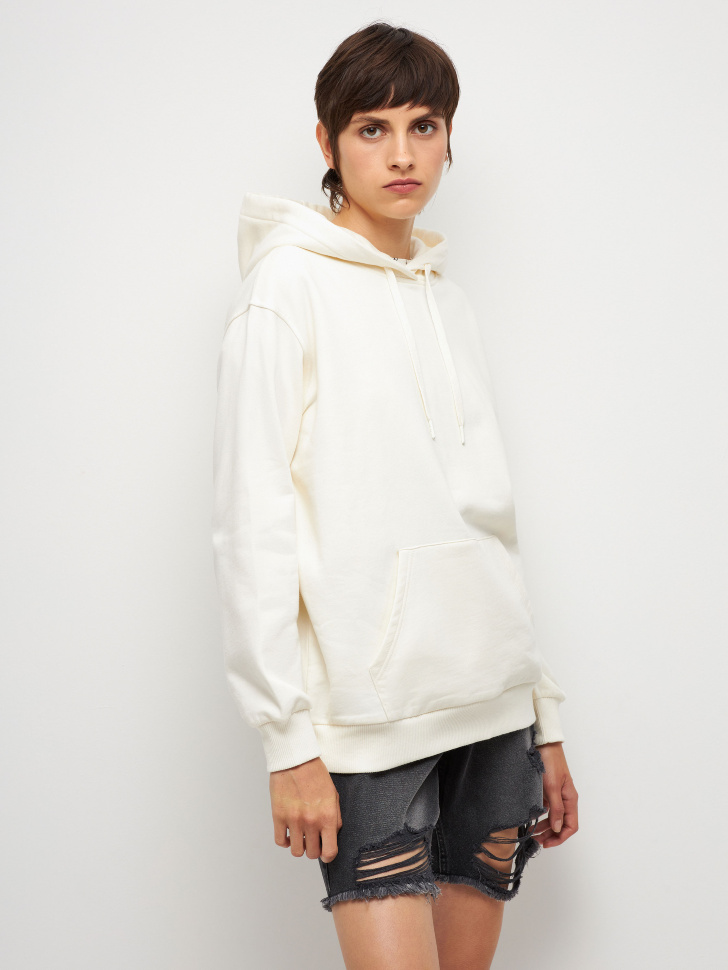 

Худи TINA OVERSIZE FIT, Белый