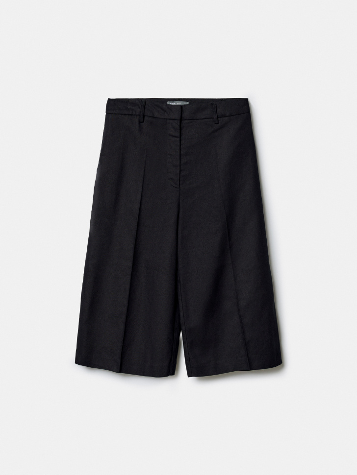 Костюмные шорты-бермуды Sela, черный, арт. 52109