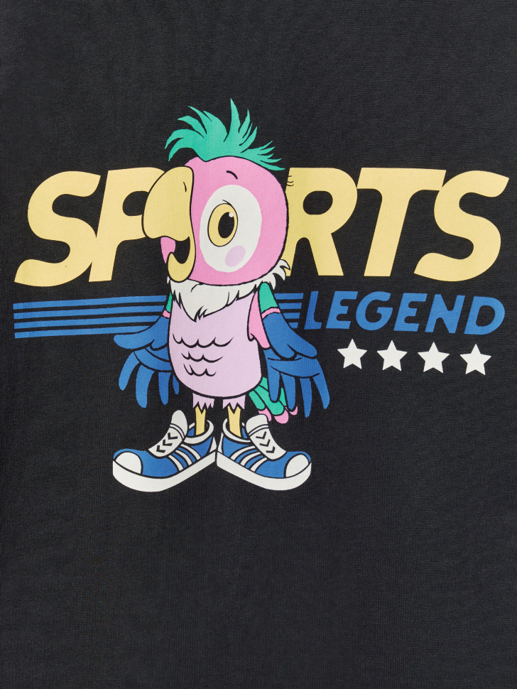 футболка оверсайз для мальчиков из коллекции  x союзмультфильм из россии вид сбоку