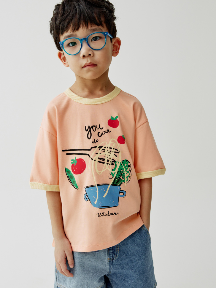 футболка с принтом для мальчиков 4610517972651 фотография