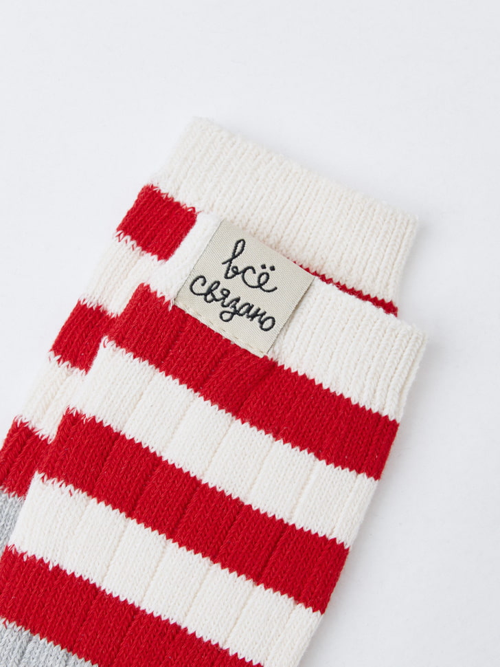 длинные вязаные носки детские 4680798684963 в интернет магазине