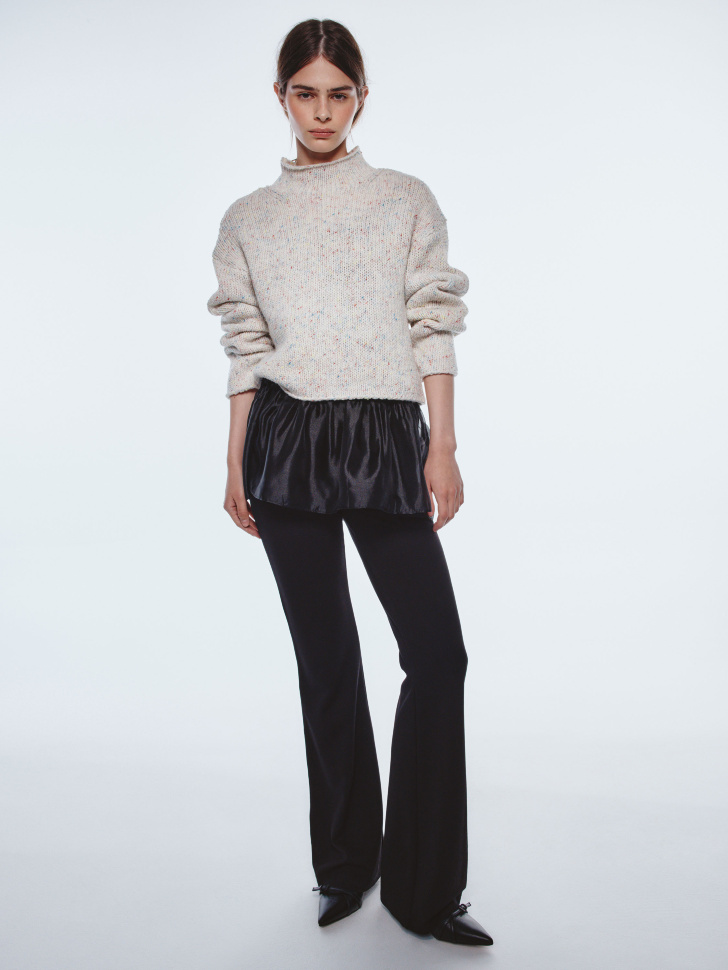 

Брюки клеш из линейки SELA Young, SL6801211502