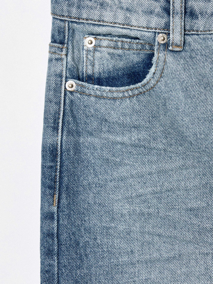 очень широкие джинсы с градиентным эффектом для девочек по цене 2999 руб вид справа