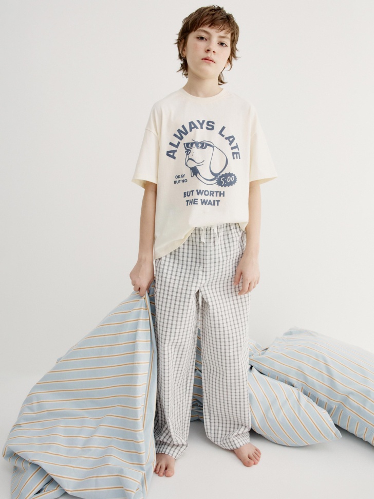 Пижама SELA для мальчиков, разноцветный, арт. 45448