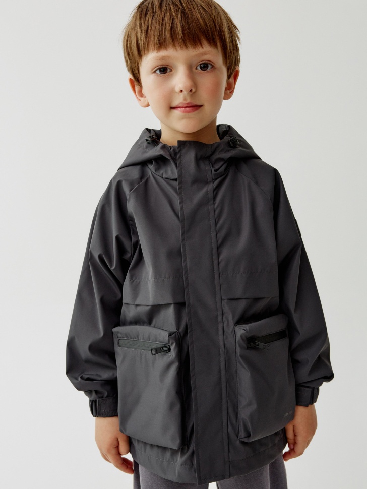 ветровка с капюшоном для мальчиков 4610517518460 фотография