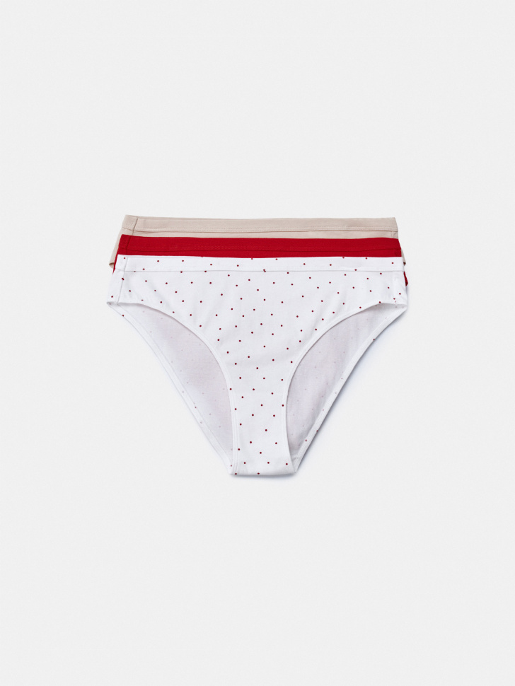 Набор трусов-слипов SELA из 3 шт., разноцветный, арт. 50522