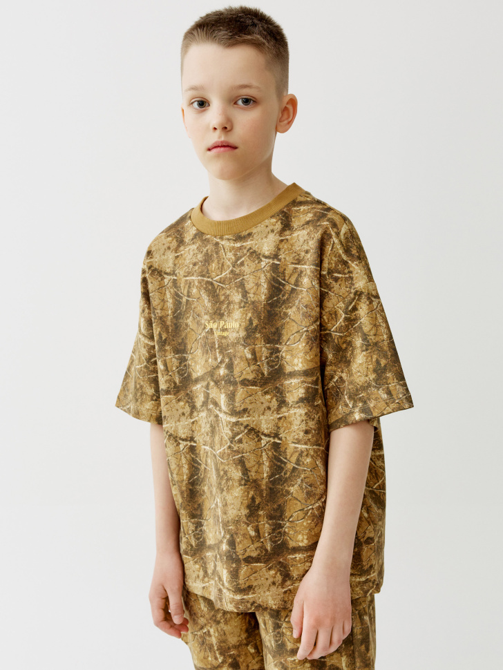 футболка оверсайз с принтом для мальчиков 4610517981479 фотография