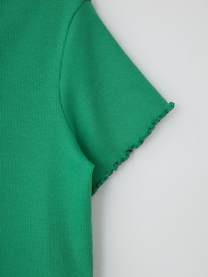 футболка женская (зеленый, L) sela 4680168479106 - фото 6