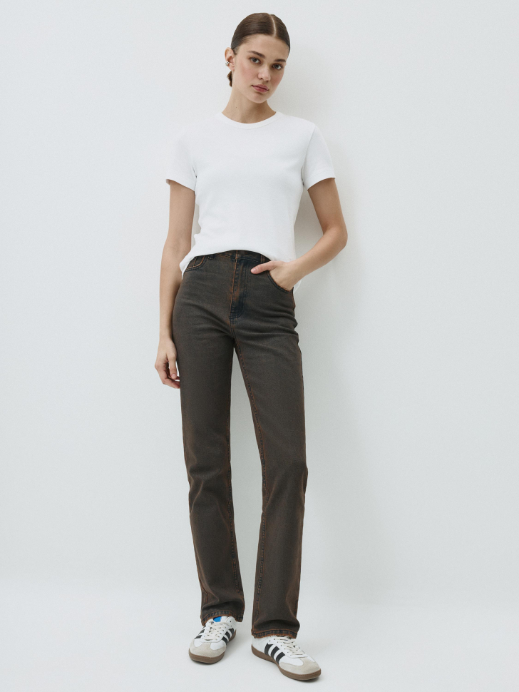 Джинсы Slim fit с тинтом. Фото №5