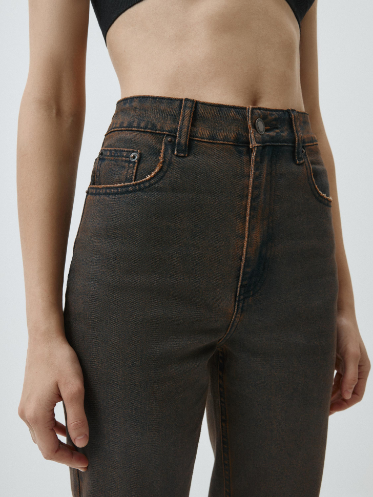 Джинсы Slim fit с тинтом. Фото №6