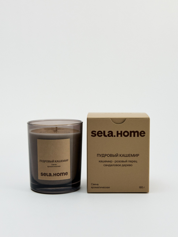 

Ароматическая свеча «Пудровый кашемир», SL5811227078
