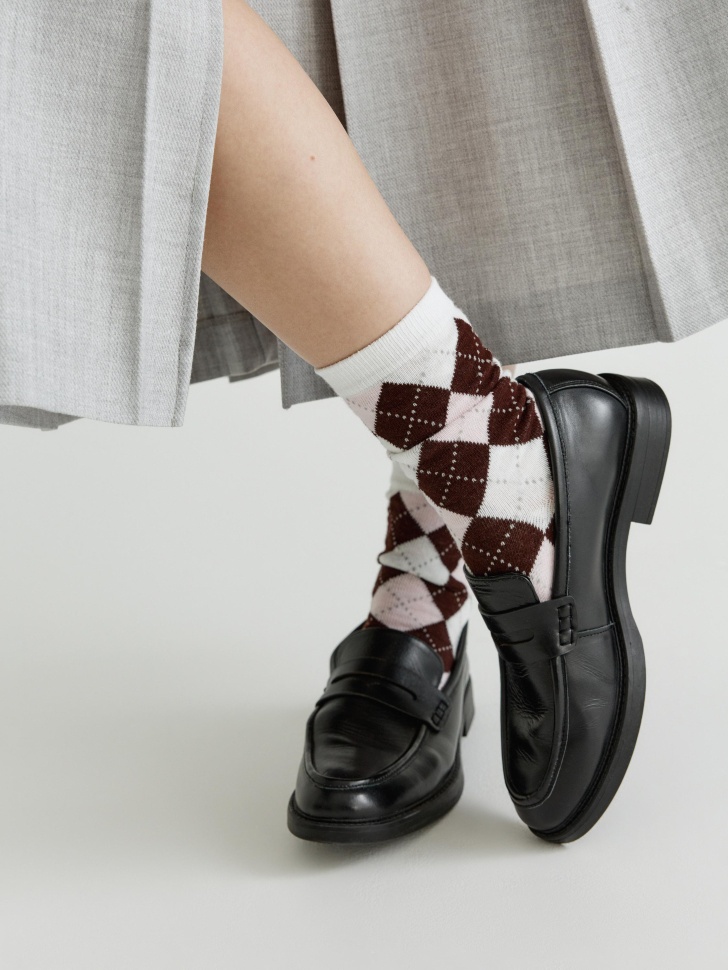 носки с жаккардовым принтом 4610517370945 фотография