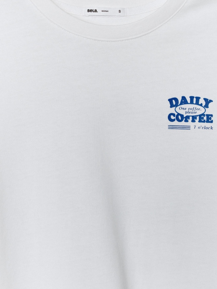 футболка с объемным принтом 4610517259783 по распродаже