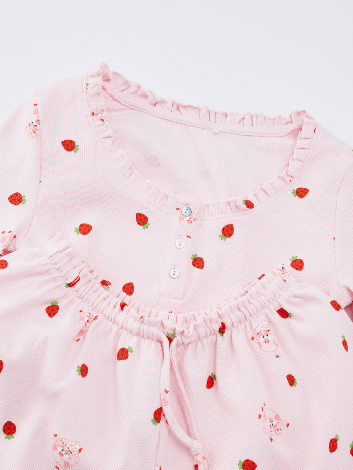 пижама для девочек с принтом  x смешарики 4610517200846 в интернет магазине